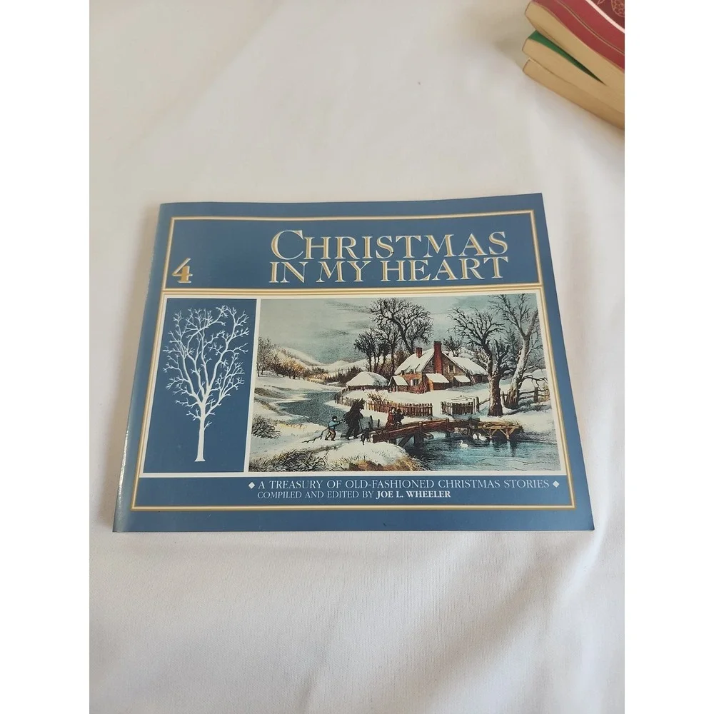 Lot Of 4 Christmas‎ In My Heart Books 1 2 3 4 By Joel L. Wheeler